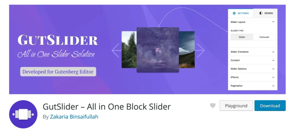 WordPress Slider