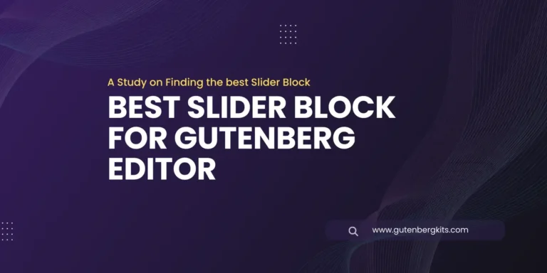 Slider Block Plugin
